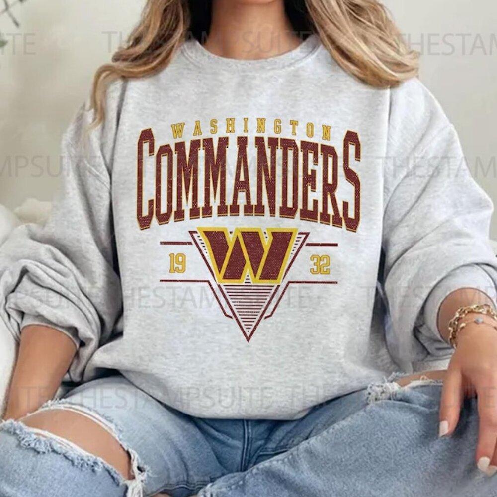Washington Commanders Sweatshirt, Commanders Shirt, Washington Foot